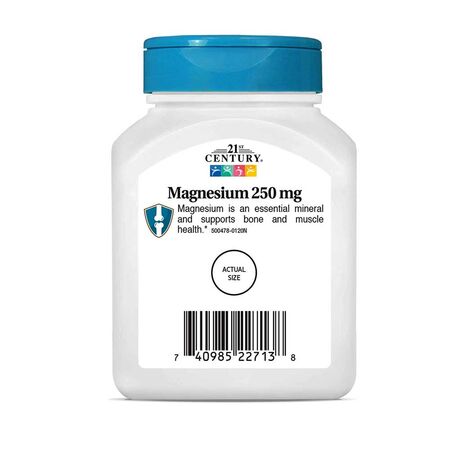 21st Century Magnesium 250mg 110 Tablets