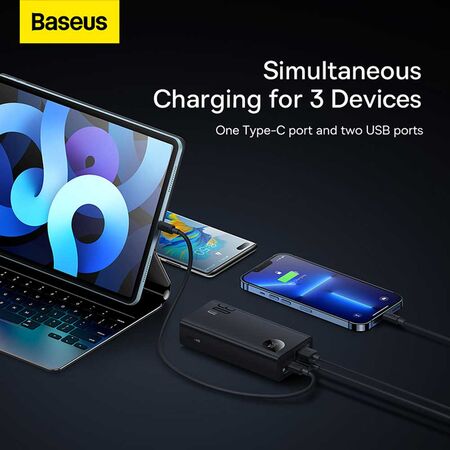 Baseus Adaman 2 Digital Display 30W First Charging Power Bank 10000mAh