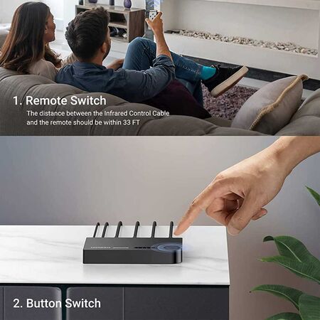 Ugreen 3 in 1 Out HDMI Switcher Splitter