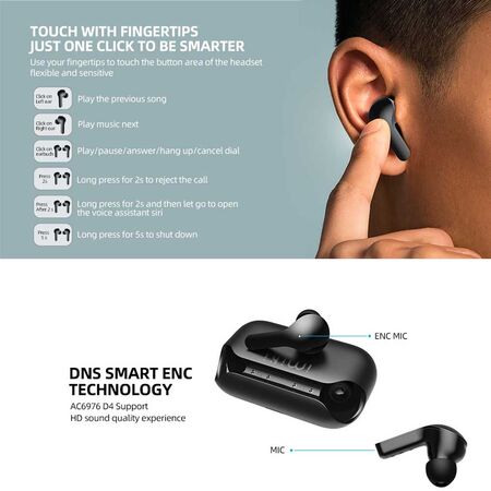 Xiaomi Imilab Imiki T12 Bluetooth Earbuds Xiaomi Imilab Imiki T12 Bluetooth Earbuds