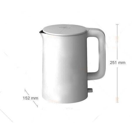 Xiaomi Mi Mijia 1A Electric Water Stainless Steel 1800W Kettle 1.5L Size