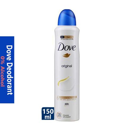 Dove Original Moisturising Cream 48h Antiperspirant Spray 150ml