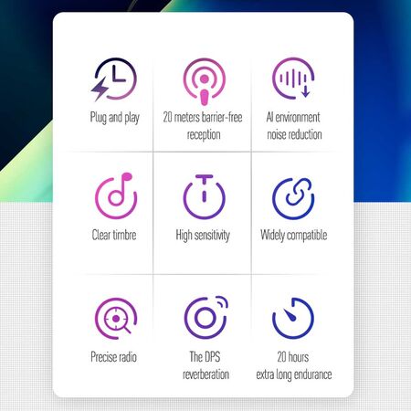 K11 Wireless Lavalier Portable Microphone