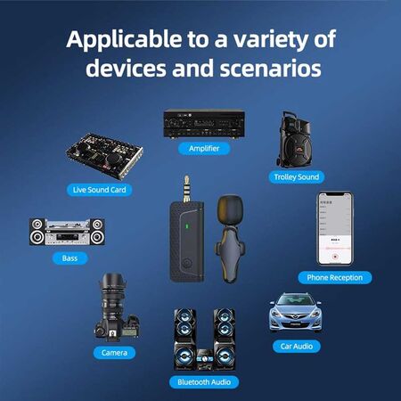 K35 Pro Wireless Microphone K35 Pro Wireless Microphone