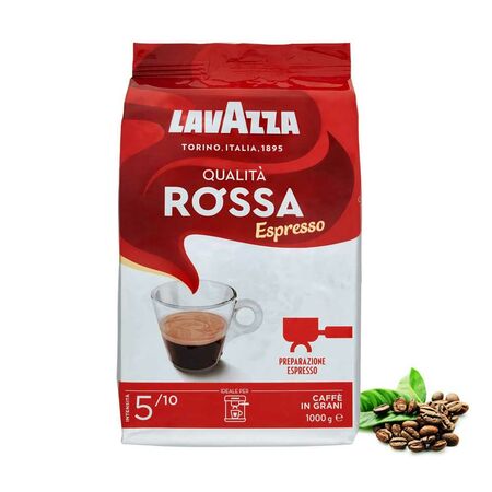 Lavazza Qualita Rossa Espresso Coffee Beans 1000g