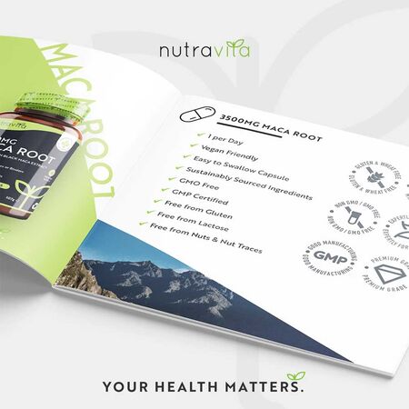 Nutravita High Strength Maca Root 3500mg 180 Capsules Nutravita High Strength Maca Root 3500mg 180 Capsules