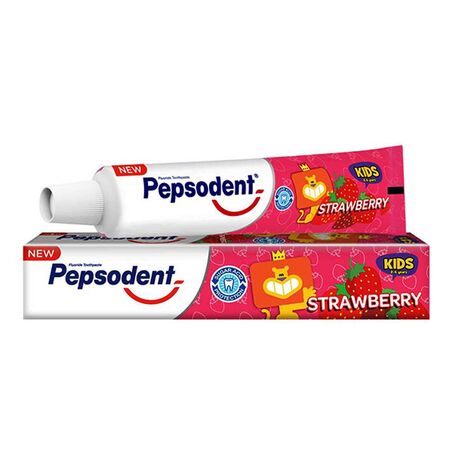 Pepsodent Kids Strawberry Toothpaste 50gPepsodent Kids Strawberry Toothpaste 50g