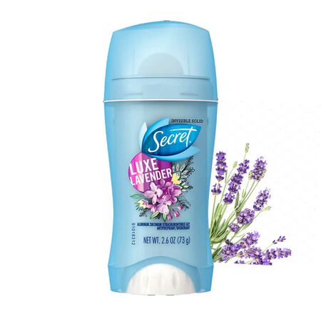 Secret Luxe Lavender Fresh Clear Gel Antiperspirant Deodorant 73ml