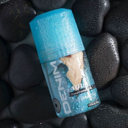Denim Aqua Blue Roll On Deodorant 50ml