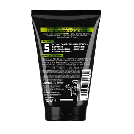L'Oreal Men Expert Pure Carbon Face Cleanser 100ml