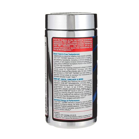 MuscleTech Test HD Thermo Testosterone Booster Tablets