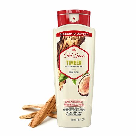 Old Spice Timber Body Wash 473ml