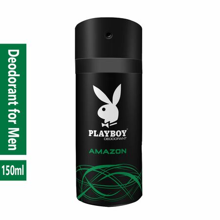 Playboy Amazon Mens Aerosol Deodorant 150ml