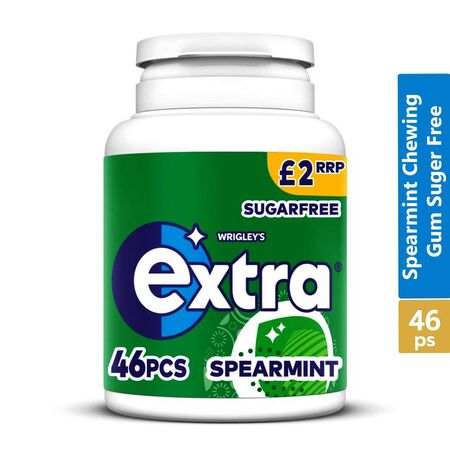 Wrigley’s Extra Spearmint Sugarfree Chewing Gum 46pcs