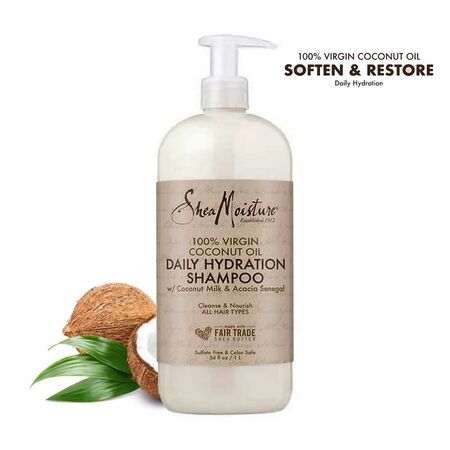 Shea Moisture 100% Virgin Coconut Oil Daily Hydration Shampoo 1000ml