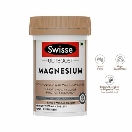 Swisse Ultiboost Magnesium Tablets 60ct