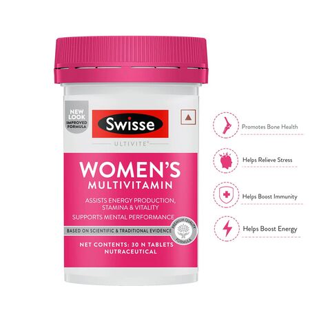Swisse Ultivite Women's Multivitamin 30 Tablets Swisse Ultivite Women's Multivitamin 30 Tablets