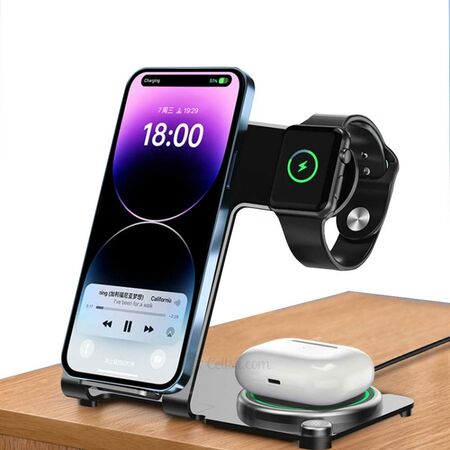 WiWU Power Air 3 in 1 Wireless Charger