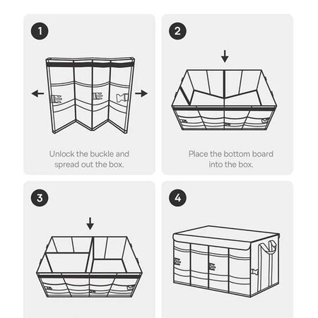 Baseus Car Storage Box 60L