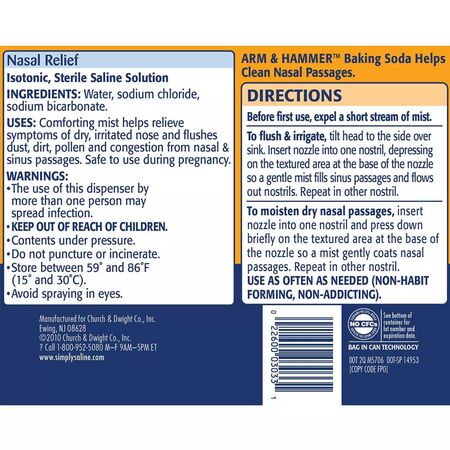 Simply Saline Adult Nasal Mist