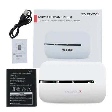 Tabwd MF920 Pocket 4G LTE Router