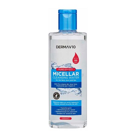 Derma V10 Micellar Cleansing Water 200ml