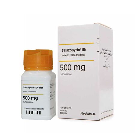 Pfizer Salazopyrin En Tabs 500mg
