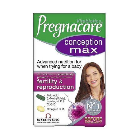 Vitabiotics Pregnacare Conception Max 84 Capsules