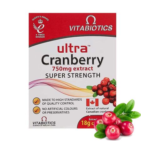 Vitabiotics Ultra Cranberry 30 Tablets