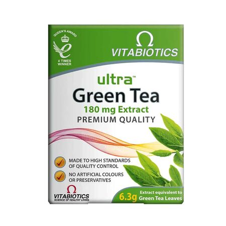 Vitabiotics Ultra Green Tea 30 Tablets