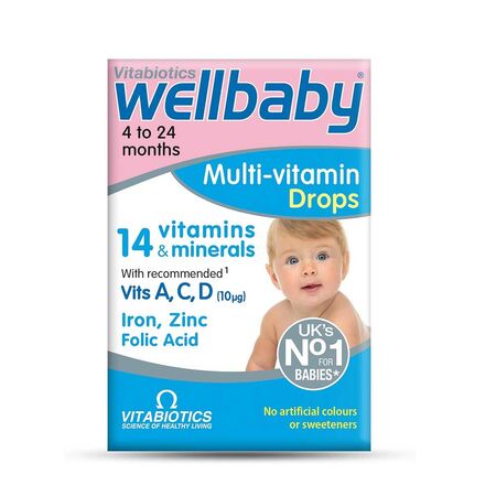 Vitabiotics Wellbaby Multivitamin Drops 30ml