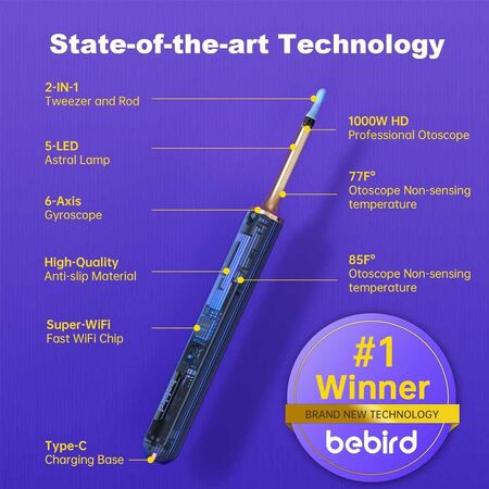 Bebird Note 3 Pro Max Ear Cleaner