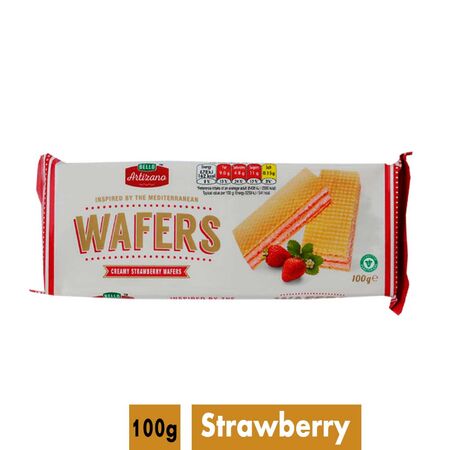 Bello Artizano Creamy Strawberry Wafers