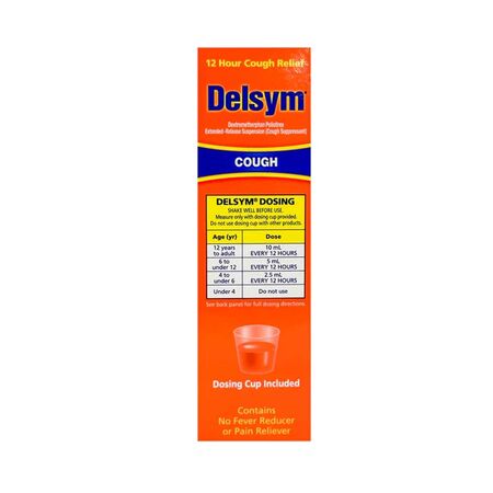 Delsym Cough Relief Pack