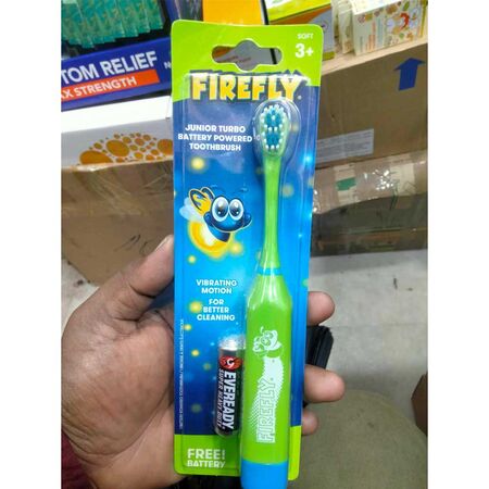 Firefly Junior Turbo Battery Soft Toothbrush