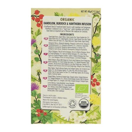 Heath & Heather Organic Tea 20 Bags