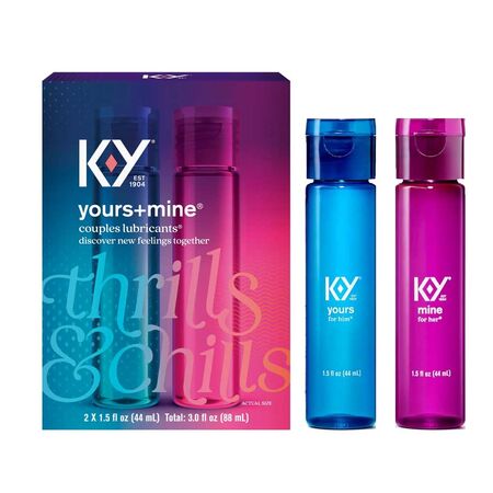 KY Yours + Mine Couples Lubricants