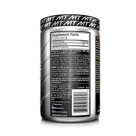 MuscleTech 100% Glutamine Powder