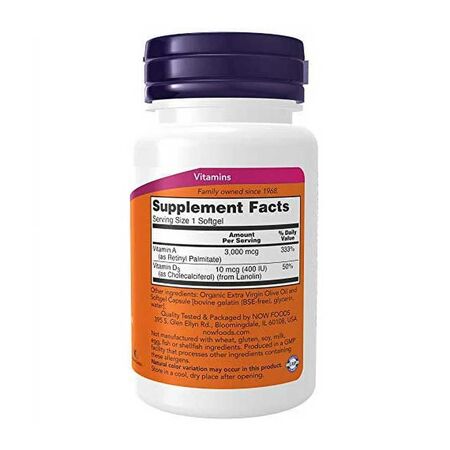 Now A&D Eye & Bone Health Capsules