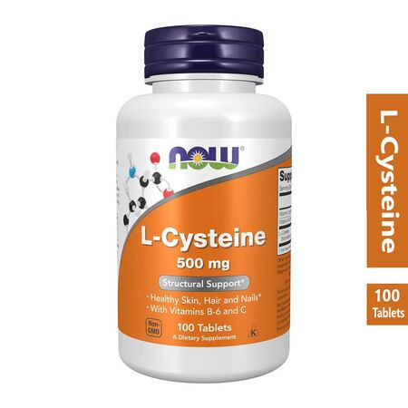 Now L-Cysteine 500mg 100 Capsules