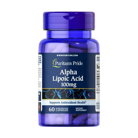Puritan's Pride Alpha Lipoic Acid 60 Tablets