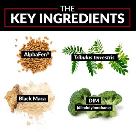 Force Factor Alpha King Testosterone Booster 30 Capsules