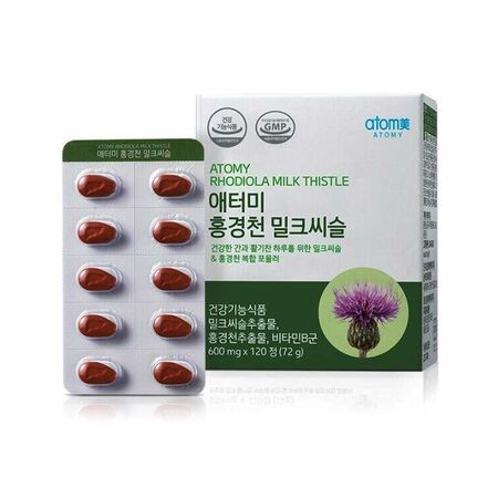 Atomy Rhodiola Milk Thistle 120 Tablets