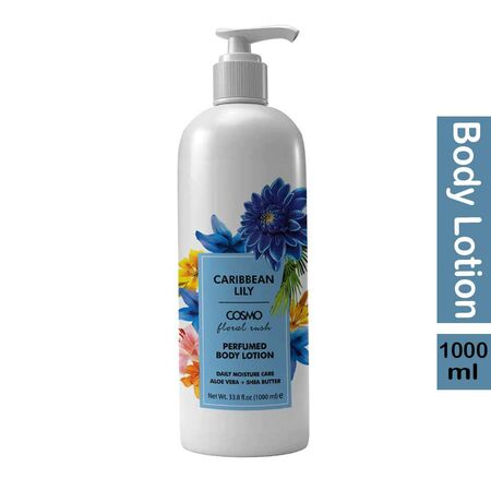 Cosmo Caribbean Lily Perfumed Body Lotion 1000ml