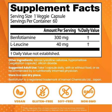 Doctor's Best Benfotiamin Capsule