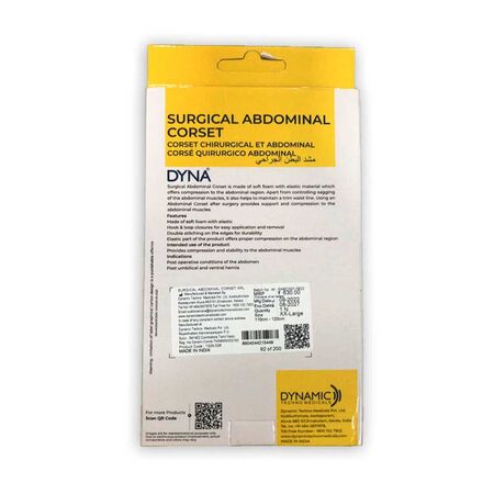 Dyna Surgical Abdominal Corset Dyna Surgical Abdominal Corset