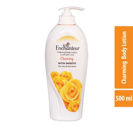 Enchanteur Charming Satin Body Lotion 500ml