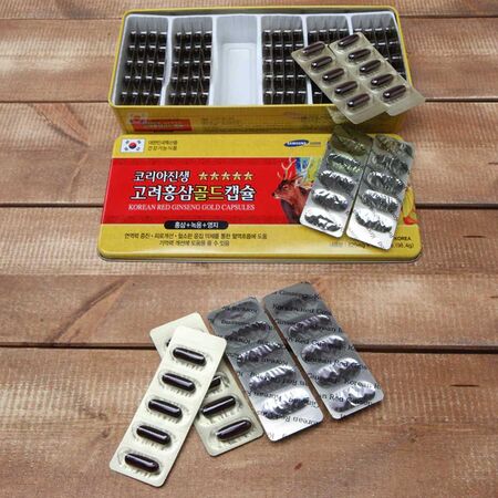 Korean Red Ginseng Gold Capsules