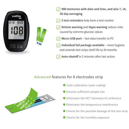 VivaChek Ino Blood Glucose Monitoring System