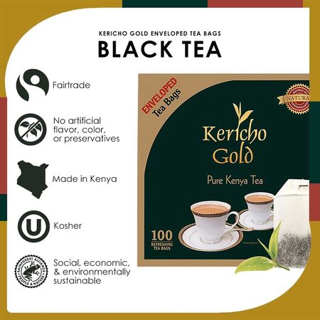 kericho Gold Pure Kenya Tea Bags